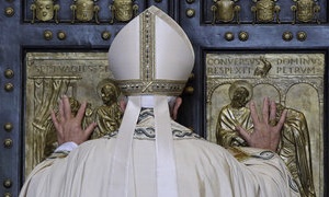 Opening Holy Door