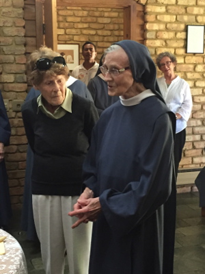 Sr Clare with her sister