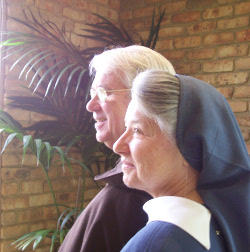 Sr Magdalen and Fr Paul