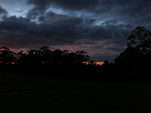 Sunrise at the Abbey